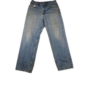 Chaps Ralph Lauren Rinse Light Wash Men's Size 34x32‎ Blue Jeans